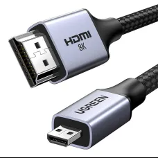 UGREEN HD164 Micro HDMI - HDMI kábel 8K@60Hz 1m (fekete)