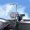 Dudao mágneses autós telefontartó teleszkópos karral, fekete (F6Max) - 0. kép