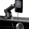 Dudao mágneses autós telefontartó teleszkópos karral, fekete (F6Max) - 4. kép