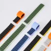 Samsung Galaxy Watch 3 45mm / S3 / Huawei Watch Ultimate / GT3 SE 46mm Dux Ducis Univerzális mágneses óraszíj (22mm LD verzió) kék - 3. kép