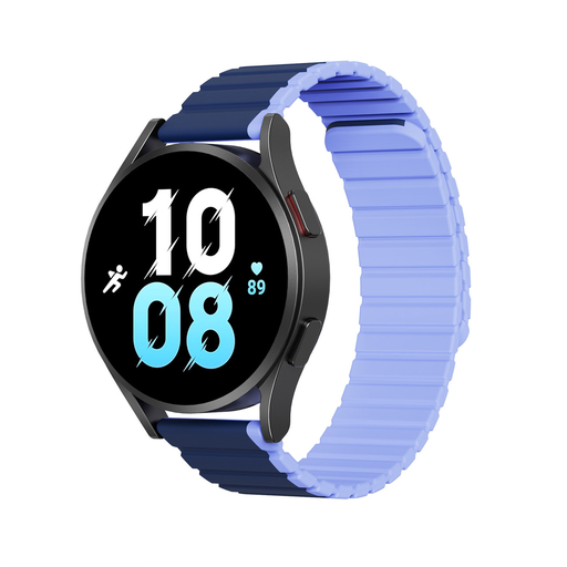 Samsung Galaxy Watch 3 45mm / S3 / Huawei Watch Ultimate / GT3 SE 46mm Dux Ducis Univerzális mágneses óraszíj (22mm LD verzió) kék
