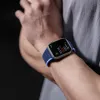 Apple Watch Ultra, SE, 9, 8, 7, 6, 5, 4, 3, 2, 1 (49, 45, 44, 42 mm) Dux Ducis Univerzális mágneses óraszíj (LD verzió) kék - 0. kép