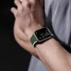 Apple Watch SE, 9, 8, 7, 6, 5, 4, 3, 2, 1 (41, 40, 38 mm) Dux Ducis Univerzális mágneses óraszíj (LD verzió) zöld - 3. kép