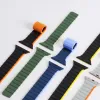 Apple Watch SE, 9, 8, 7, 6, 5, 4, 3, 2, 1 (41, 40, 38 mm) Dux Ducis Univerzális mágneses óraszíj (LD verzió) fekete-narancsssárga - 4. kép