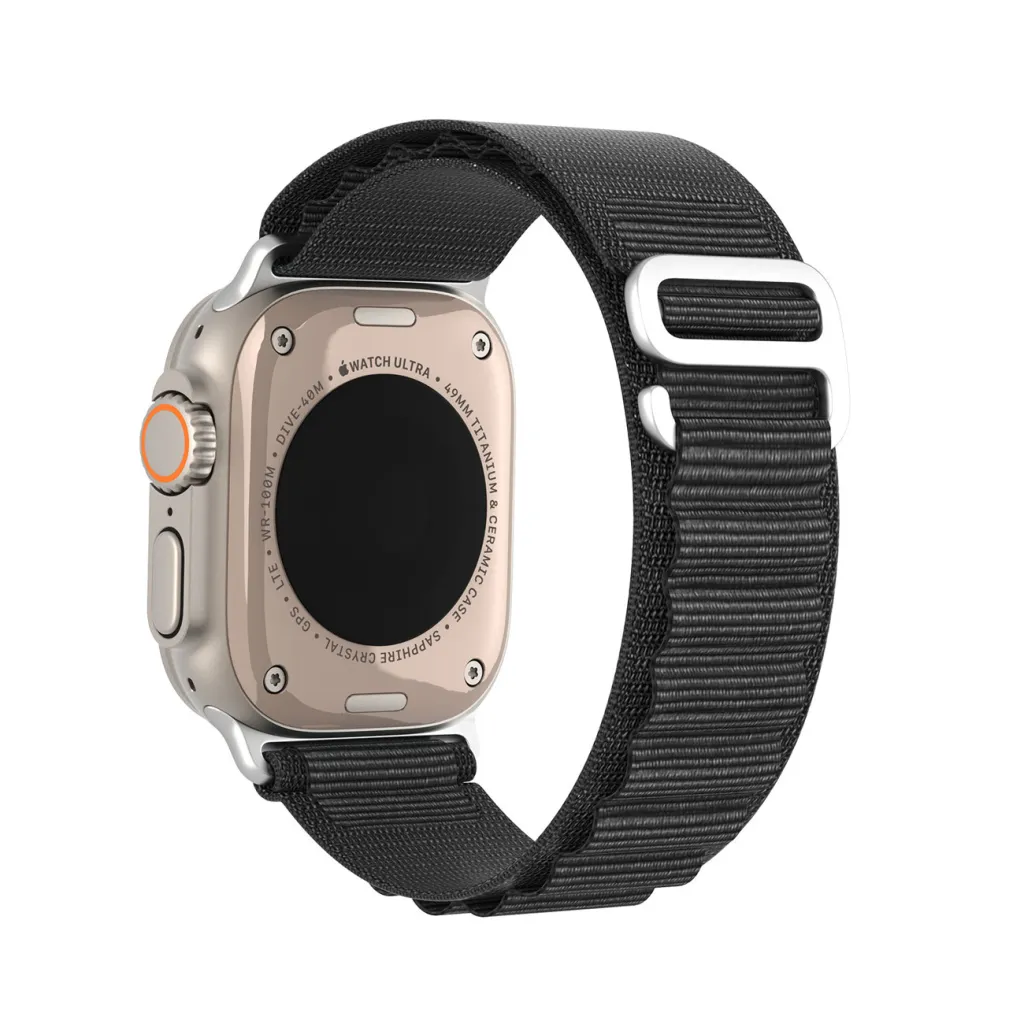 Apple Watch Ultra 8/7/6/SE/5/4/3/2/1 (42, 44, 45, 49 mm) Dux Ducis Sport csatszíj GS verzió fekete - 11