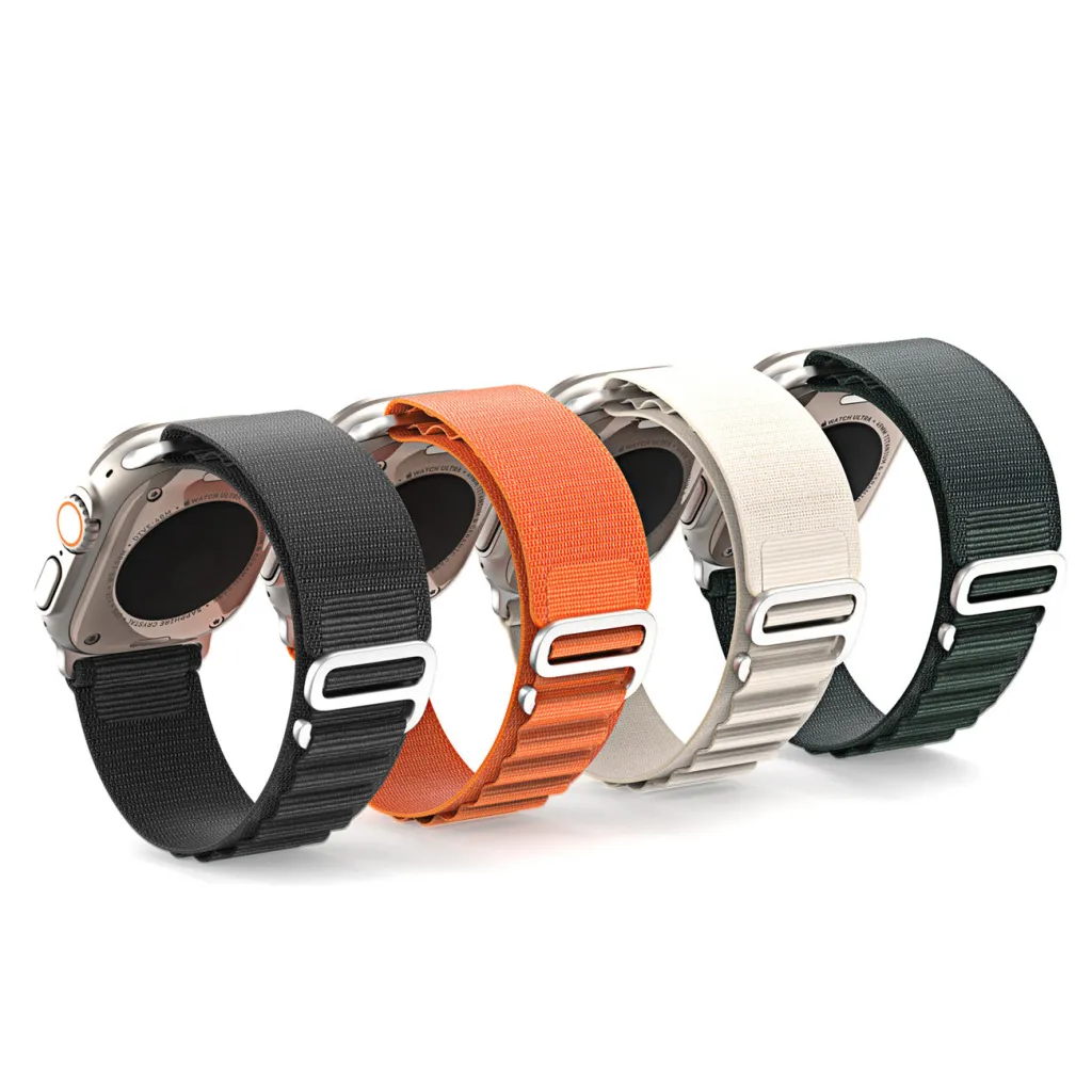 Apple Watch 8/7/6/SE/5/4/3/2/1 (40, 41, 38 mm) Dux Ducis Sport csatszíj GS verzió fekete - 9