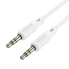 Borofone adapter BL18 audio jack 3,5 mm - jack 3,5 mm 1m fehér - 1. kép