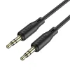 Borofone adapter BL18 audio jack 3,5 mm - jack 3,5 mm 1m fekete - 0. kép