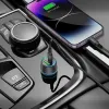 Borofone autós töltő BZ21 Brilliant USB + Type C QC 3.0 PD 48W + Type C - Lightning kábel fekete - 0. kép