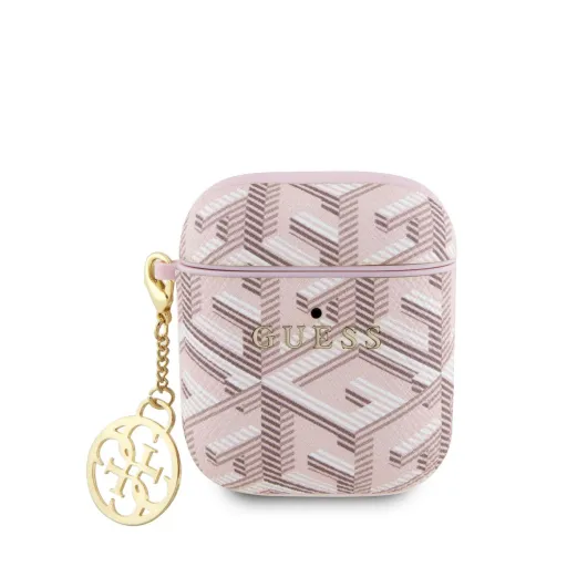 AirPods 1/2 Guess PU G Cube Charm tok rózsaszín (GUA2PGCE4CP) AirPods 1/2 Guess PU G Cube Charm tok rózsaszín (GUA2PGCE4CP)