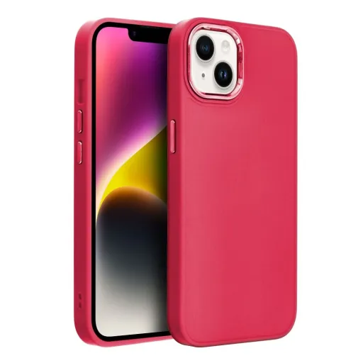iPhone 15 Pro Max FRAME Case tok, telefontok magenta iPhone 15 Pro Max FRAME Case tok, telefontok magenta