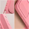 iPhone 15 Plus SLIDE Case tok, telefontok kameralencse védővel világos rózsaszín - 1. kép