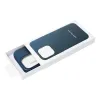 iPhone 15 Pro Max MagSafe-kompatibilis bőrtok, telefontok indigókék - 1. kép