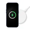 iPhone 15 Pro Max MagSafe-kompatibilis bőrtok, telefontok indigókék - 3. kép