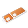 iPhone 15 Pro Max MagSafe-kompatibilis bőrtok, telefontok narancssárga - 3. kép