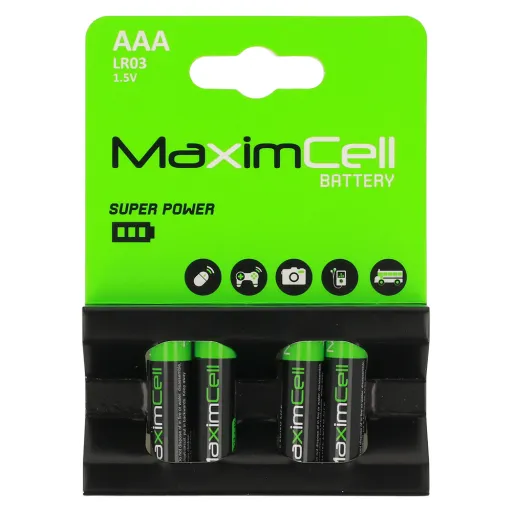 MaximCell LR03 AAA alkáli elem 4db