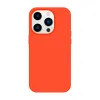 iPhone 15 Pro Tel Protect Silicone Premium tok narancssárga - 0. kép