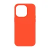 iPhone 15 Pro Tel Protect Silicone Premium tok narancssárga - 4. kép