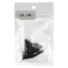 Jack 3.5 mm csatlakozó porvédő sapka szilikonból, fekete, 10 db - 0. kép