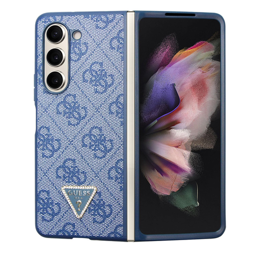 Samsung Galaxy Z Fold 5 GUESS 4G PU Leather Triangle bőr tok kék (GUHCZFD5P4TDPB) Samsung Galaxy Z Fold 5 GUESS 4G PU Leather Triangle bőr tok kék (GUHCZFD5P4TDPB)