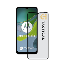Motorola E13 Tactical Glass Shield 5D kijelzővédő üvegfólia fekete kerettel