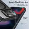 iPhone 15 Pro Max ESR CH HaloLock MagSafe tok átlátszó/fekete - 4. kép