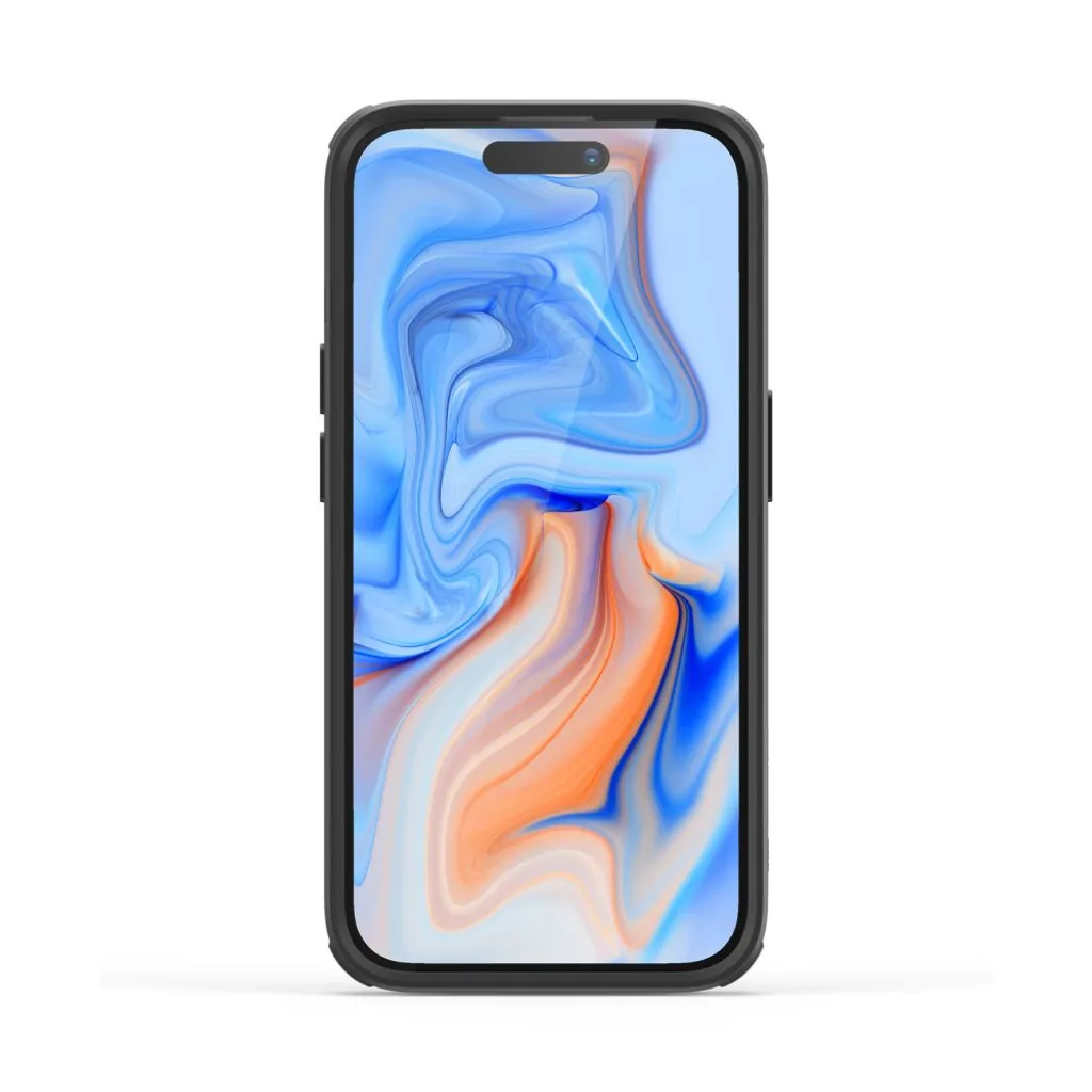  iPhone 15 Átlátszó/Fekete ESR Classic Kickstand Halolock MagSafe kompatibilis tok - 8