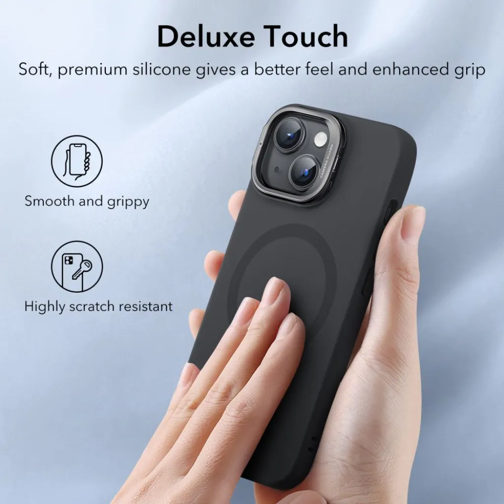  iPhone 15 Plus Fekete ESR Cloud KickStand Halolock MagSafe tok - 7