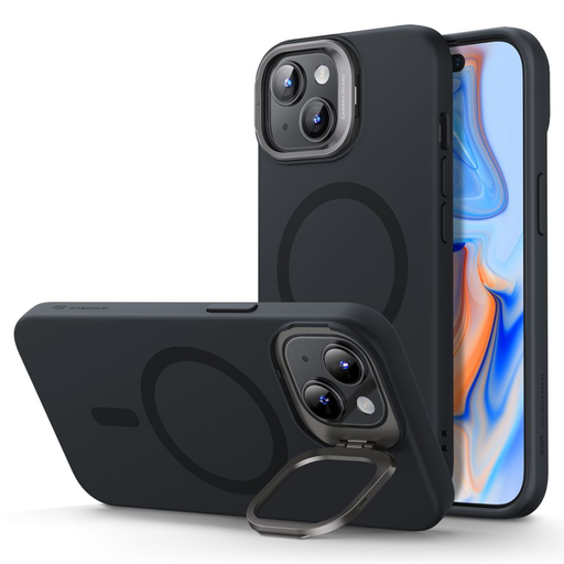 iPhone 15 Plus ESR Cloud KickStand Halolock MagSafe tok fekete iPhone 15 Plus ESR Cloud KickStand Halolock MagSafe tok fekete