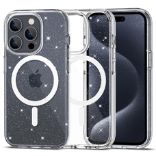 iPhone 15 Pro Tech-Protect FlexAir MagSafe kompatibilis csillogó áttetsző telefontok