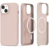 iPhone 15 Plus Tech-Protect Silicone MagSafe telefontok candy pink - 3. kép