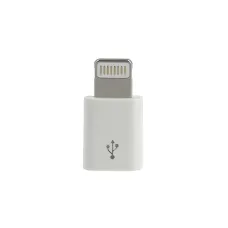 Micro USB - Lightning adapter fehér