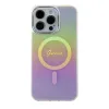 iPhone 15 Pro Guess IML Iridescent Script MagSafe kompatibilis tok rózsaszín (GUHMP15LHITSP) - 3. kép