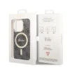 iPhone 15 Pro Guess 4G IML MagSafe kompatibilis tok fekete (GUHMP15LH4STK) - 2. kép