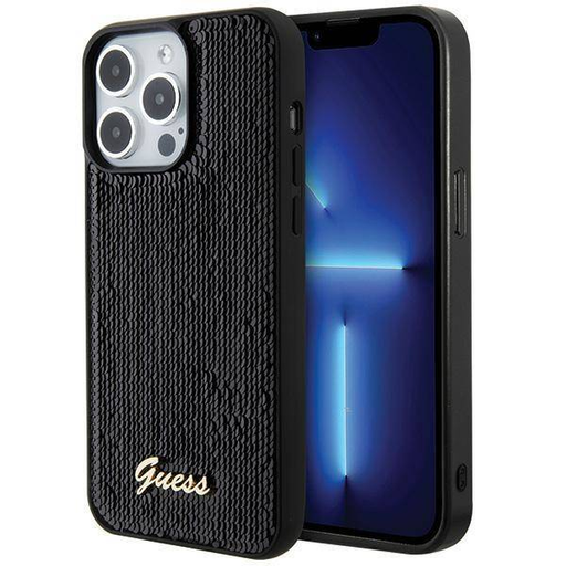 iPhone 15 Plus Guess Sequin Script Logo tok, telefontok fekete (GUHCP15MPSFDGSK) iPhone 15 Plus Guess Sequin Script Logo tok, telefontok fekete (GUHCP15MPSFDGSK)