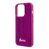 iPhone 15 Pro Max Guess Sequin Script Logo tok, telefontok magenta (GUHCP15XPSFDGSF) - 3. kép