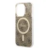 iPhone 15 Pro Max Guess 4G IML MagSafe kompatibilis tok barna (GUHMP15XH4STW) - 4. kép