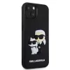 iPhone 11 Karl Lagerfeld KLHCN613DRKCNK 3D Rubber Karl and Choupette tok fekete - 0. kép