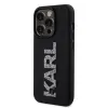 iPhone 15 Pro Karl Lagerfeld KLHCP15L3DMBKCK 3D Rubber Glitter Logo tok fekete - 2. kép