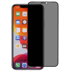 iPhone 11/XR Privacy kijelzővédő üvegfólia fekete