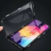 Samsung Galaxy S10 Double 3 az 1-ben mágneses 360 alumínium tok üvegfóliával fekete - 1. kép