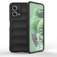 Xiaomi Redmi Note 12 5G/Poxo X5 5G Silky Shield tok fekete