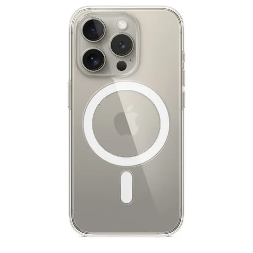 iPhone 15 Pro átlátszó tok (MT223ZM/A) Apple gyári MagSafe-rögzítésű iPhone 15 Pro átlátszó tok (MT223ZM/A) Apple gyári MagSafe-rögzítésű