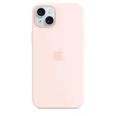 iPhone 15 Plus szilikontok világos rózsaszín (MT143ZM/A) Apple gyári MagSafe-rögzítésű