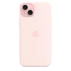 iPhone 15 Plus szilikontok világos rózsaszín (MT143ZM/A) Apple gyári MagSafe-rögzítésű - 2. kép
