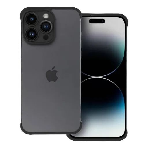 iPhone 14 Pro kameralencse és peremvédő fekete iPhone 14 Pro kameralencse és peremvédő fekete