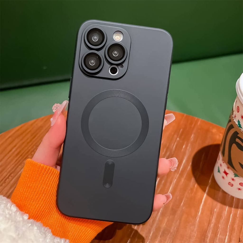 iPhone 14 Pro Soft MagSafe tok fekete - 8