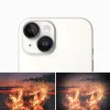 iPhone 15/15 Plus Ringke hátlapi kameralencse védő keret fekete - 4. kép