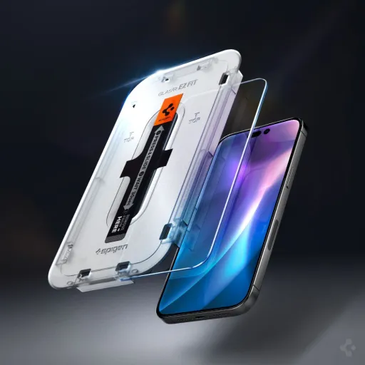 iPhone 15 Spigen Glas.TR EZ Fit 2x kijelzővédő üvegfólia