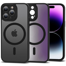 iPhone 15 Pro Tech-Protect Magmat Cam+ MagSafe tok matt fekete